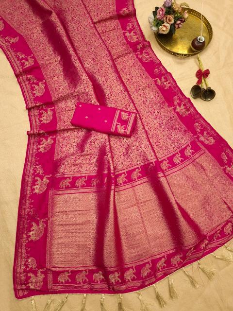 Akshara banarasi khadi silk saree wholesale online clothing stores